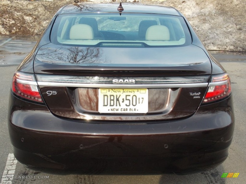 2011 9-5 Turbo6 XWD Sedan - Java Brown Metallic / Parchment photo #3
