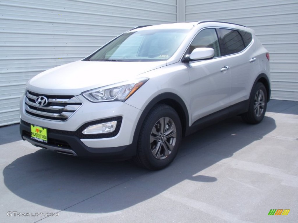 2014 Santa Fe Sport FWD - Moonstone Silver / Gray photo #7