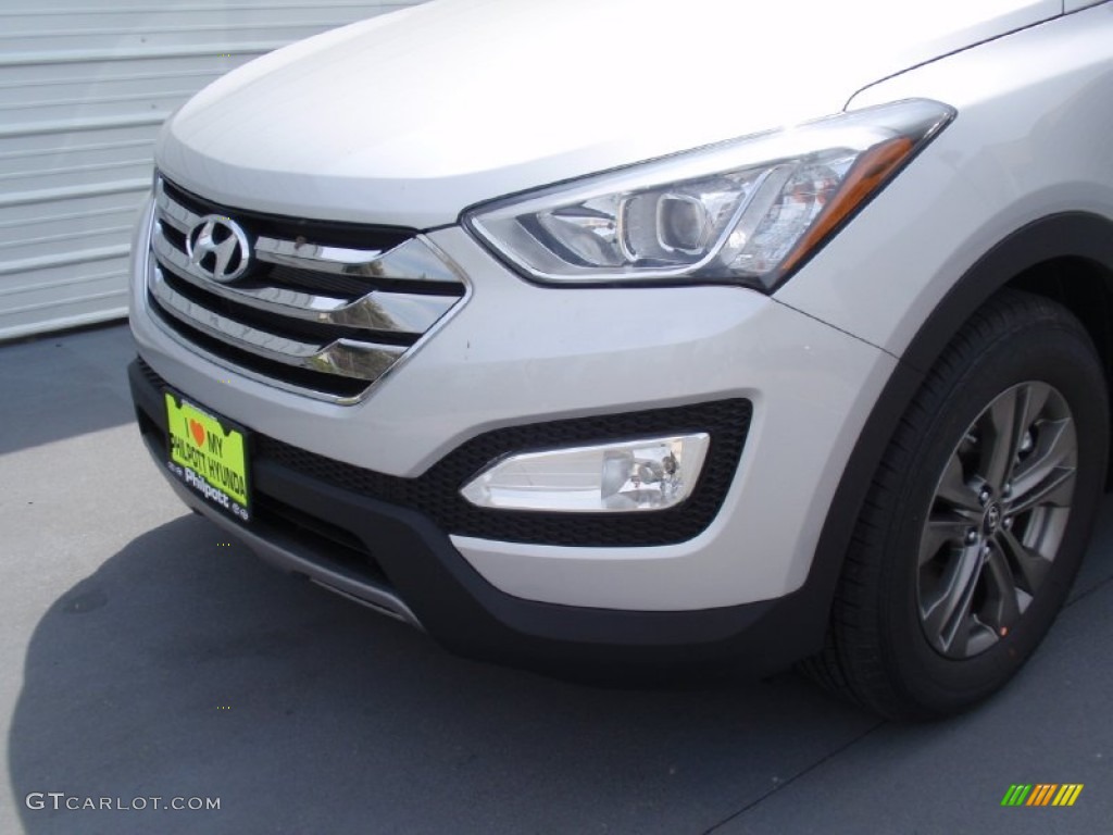 2014 Santa Fe Sport FWD - Moonstone Silver / Gray photo #11