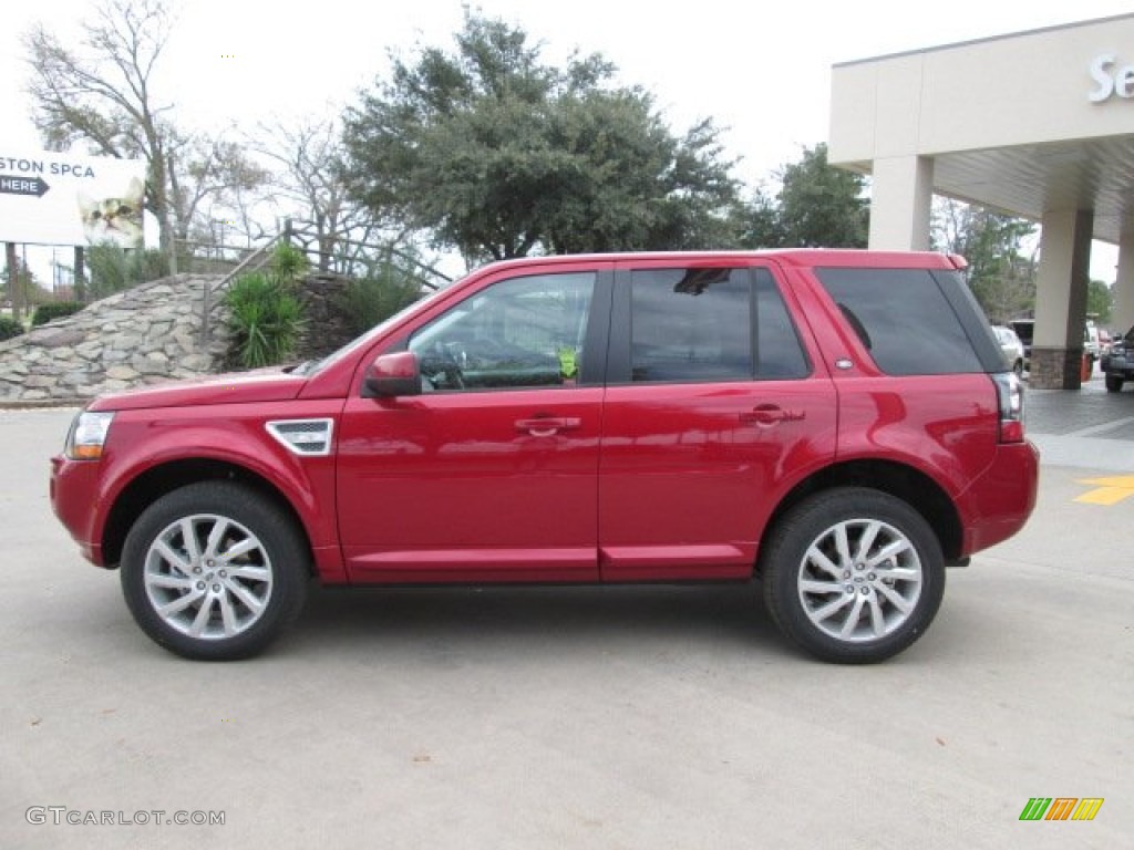 Firenze Red Metallic 2014 Land Rover LR2 HSE 4x4 Exterior Photo #91312494