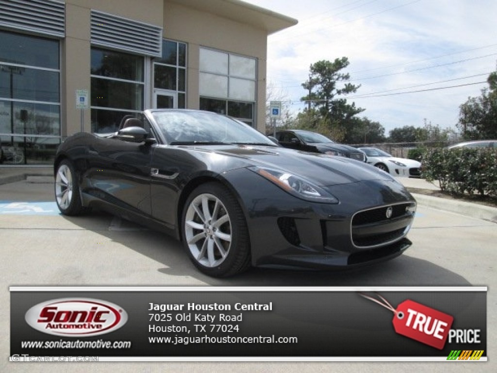 2014 F-TYPE S - Stratus Grey Metallic / Brogue photo #1