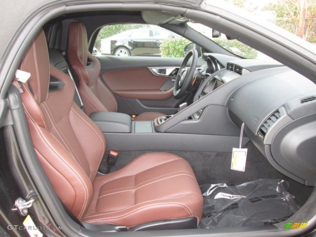 2014 Jaguar F-TYPE S Front Seat Photo #91312713
