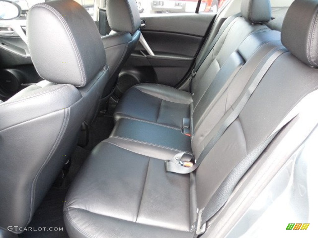 2012 Mazda MAZDA3 i Grand Touring 4 Door Rear Seat Photo #91314141