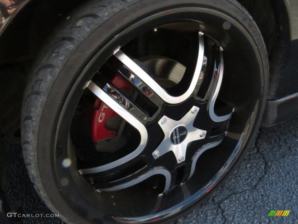 2006 GTO Coupe - Phantom Black Metallic / Red photo #9