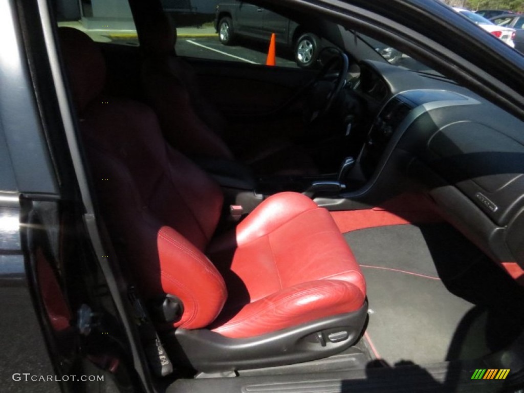 2006 GTO Coupe - Phantom Black Metallic / Red photo #15
