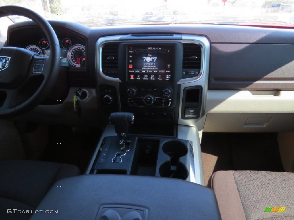 2013 1500 Outdoorsman Crew Cab 4x4 - Bright White / Canyon Brown/Light Frost Beige photo #20