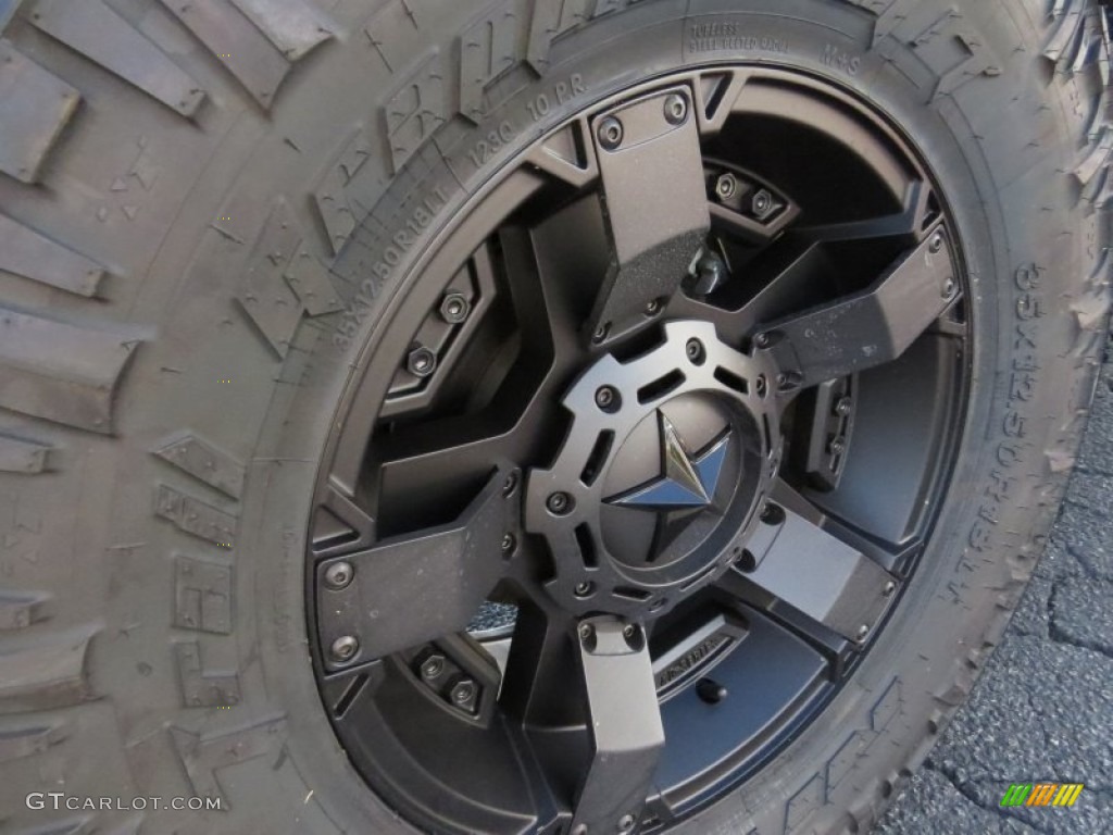 2014 Jeep Wrangler Unlimited Sport 4x4 Custom Wheels Photo #91317254