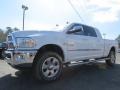 Bright White 2014 Ram 2500 Laramie Mega Cab 4x4 Exterior
