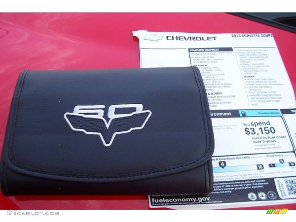 2013 Chevrolet Corvette Coupe Window Sticker Photo #91320262