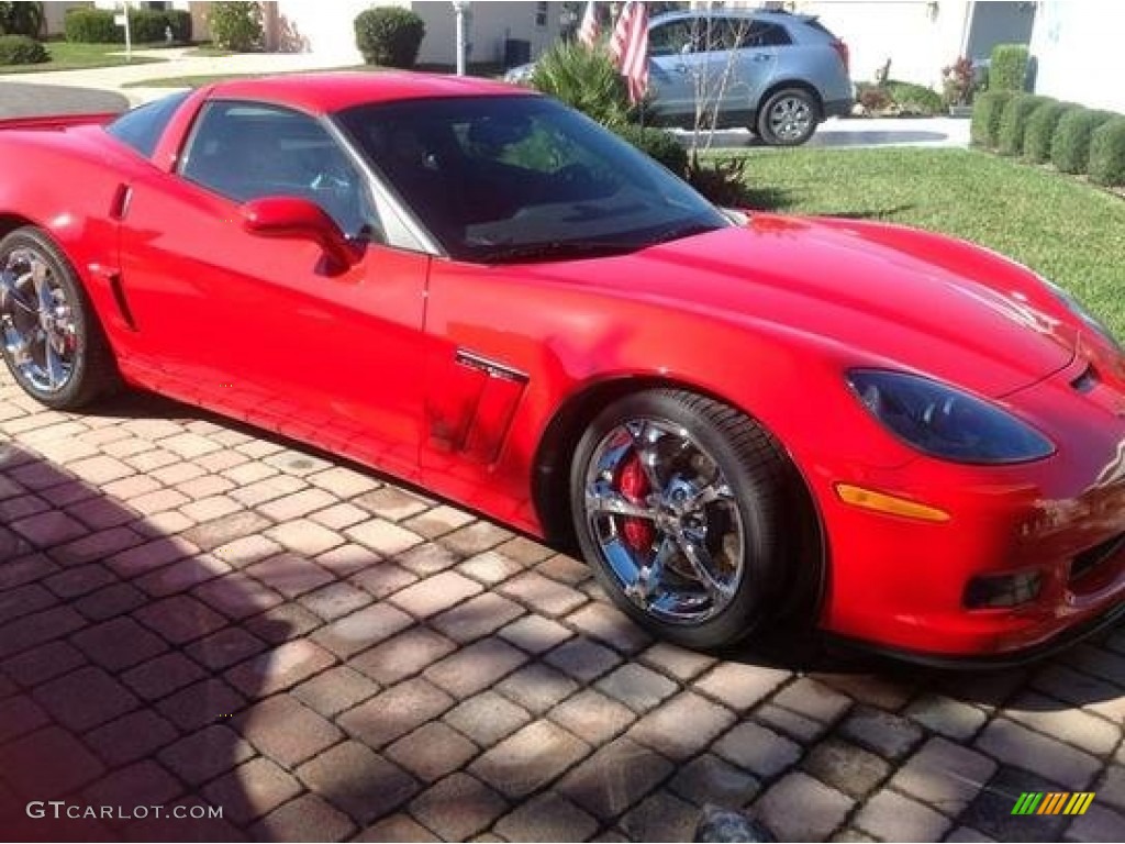 2013 Corvette Grand Sport Coupe - Torch Red / Red photo #4