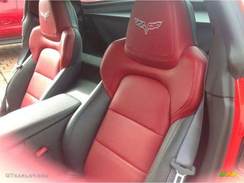 2013 Corvette Grand Sport Coupe - Torch Red / Red photo #7