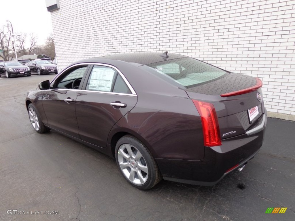 2014 Majestic Plum Metallic Cadillac ATS 2.0L Turbo AWD #91318852 Photo