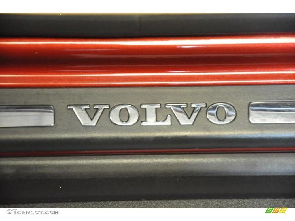 2012 XC70 T6 AWD - Flamenco Red Metallic / Off Black photo #8