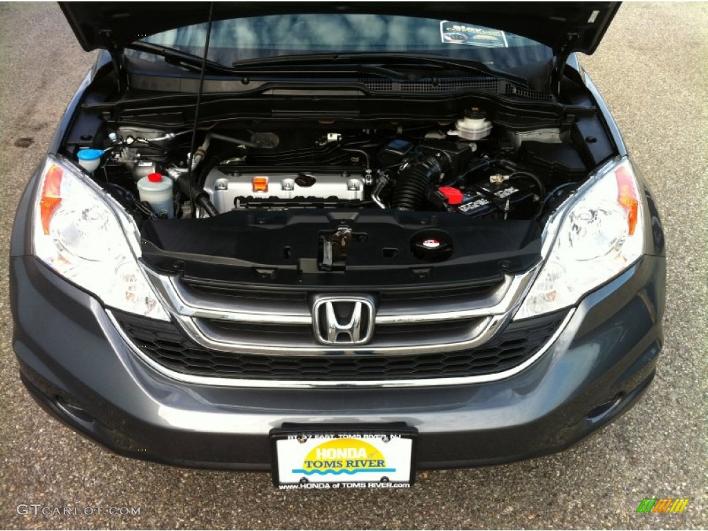 2011 CR-V EX-L 4WD - Polished Metal Metallic / Black photo #32