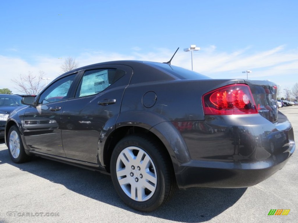 2014 Avenger SE - Granite Crystal Metallic / Black/Light Frost Beige photo #2