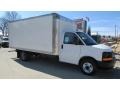 Summit White - Savana Cutaway 3500 Commercial Moving Truck Photo No. 11