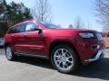 2014 Deep Cherry Red Crystal Pearl Jeep Grand Cherokee Summit 4x4  photo #4