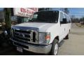 Oxford White - E Series Van E350 Super Duty XLT Extended Passenger Photo No. 2