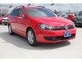 Tornado Red 2014 Volkswagen Jetta TDI SportWagen