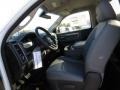  2014 3500 Regular Cab Chassis Black/Diesel Gray Interior
