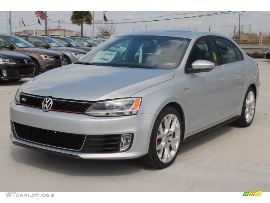 Reflex Silver Metallic 2014 Volkswagen Jetta GLI Autobahn Exterior Photo #91326661