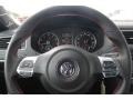 Titan Black 2014 Volkswagen Jetta GLI Autobahn Steering Wheel