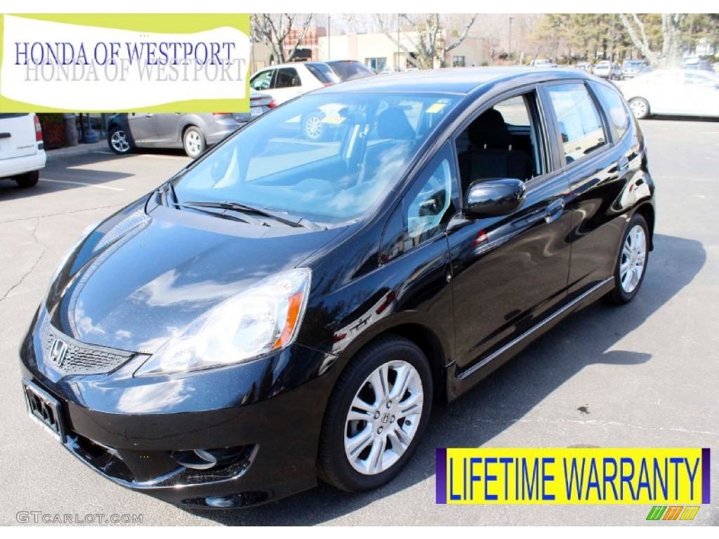 2011 Fit Sport - Crystal Black Pearl / Sport Black photo #1