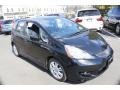 2011 Crystal Black Pearl Honda Fit Sport  photo #3