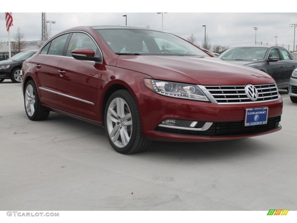2014 CC Executive - Fortana Red Metallic / Desert Beige/Black photo #1