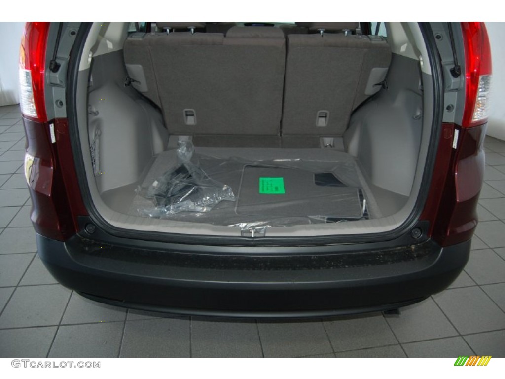 2014 CR-V LX - Basque Red Pearl II / Gray photo #26