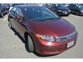 Crimson Pearl - Civic LX Sedan Photo No. 2