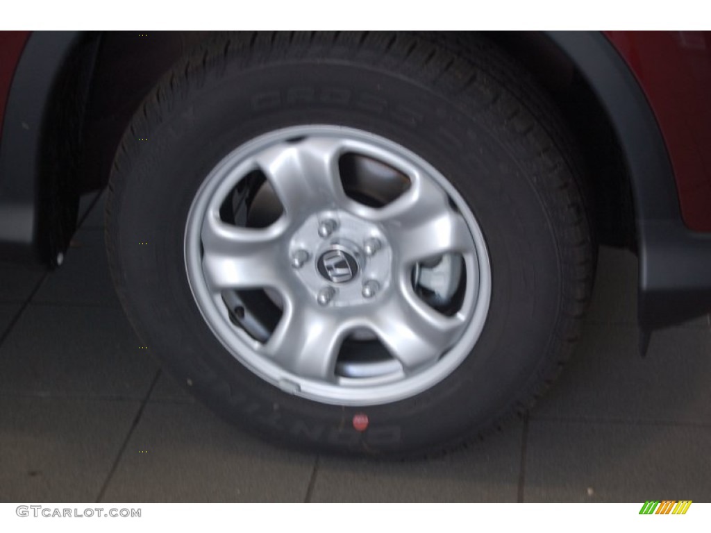 2014 CR-V EX - Basque Red Pearl II / Gray photo #3