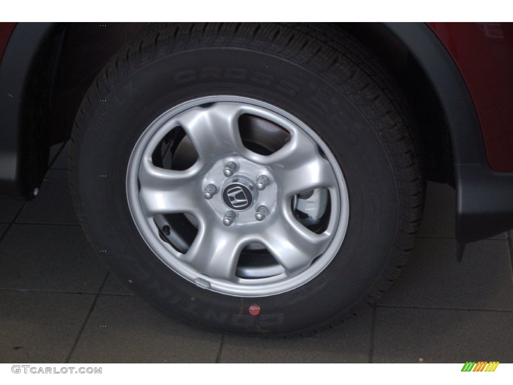 2014 CR-V EX - Basque Red Pearl II / Gray photo #4