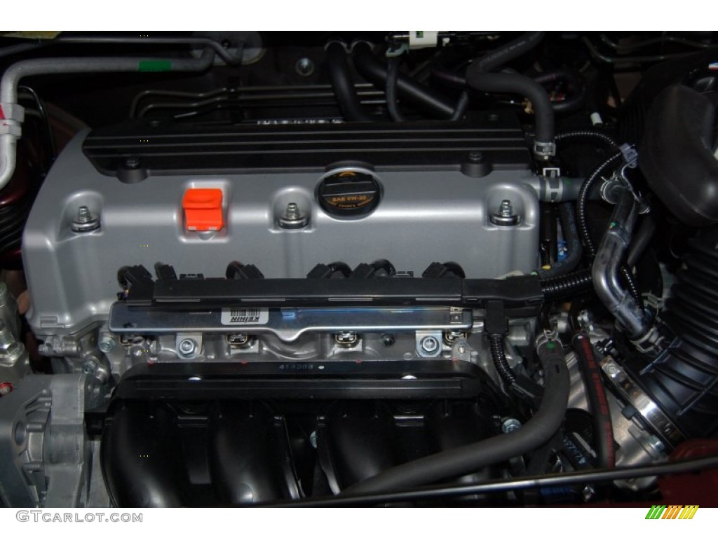 2014 CR-V EX - Basque Red Pearl II / Gray photo #27