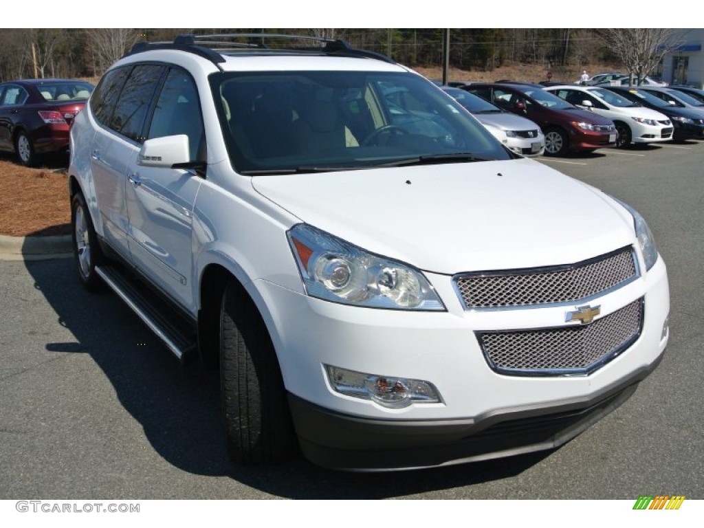 Summit White 2009 Chevrolet Traverse LTZ Exterior Photo #91330807