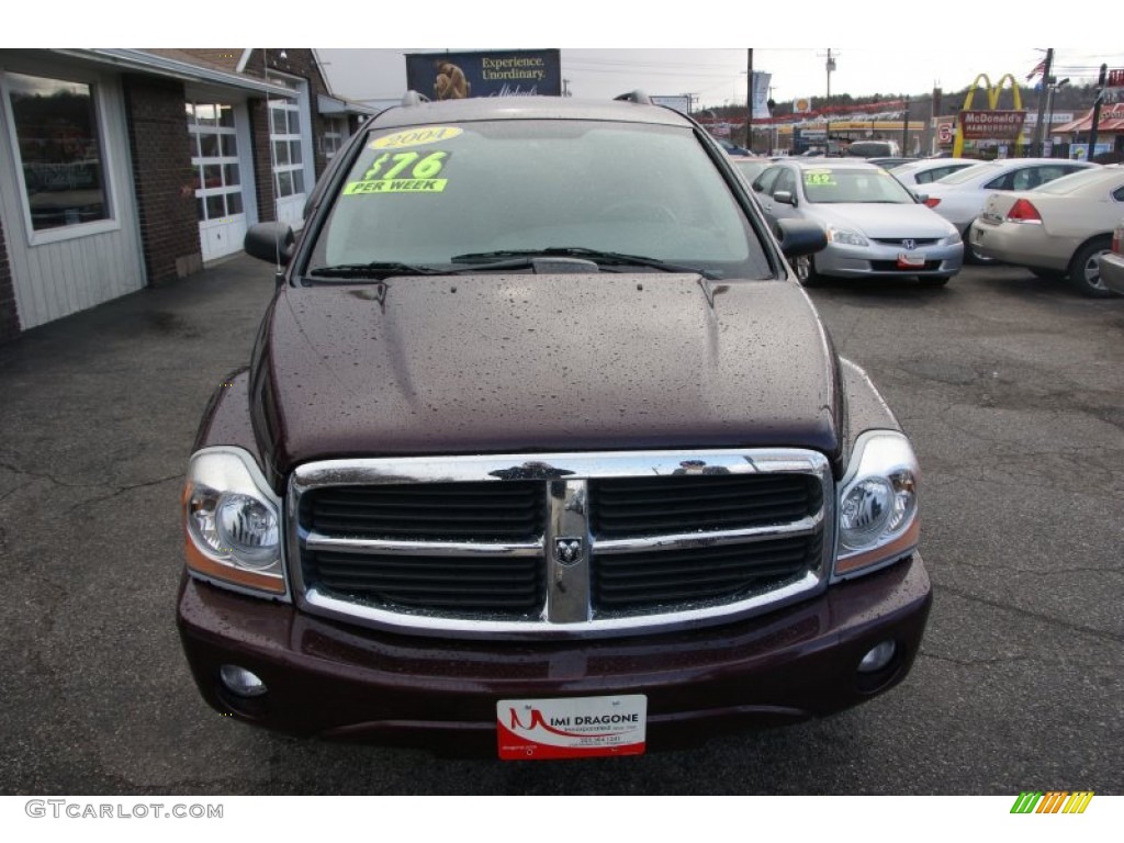 2004 Durango SLT 4x4 - Deep Molten Red Pearl / Medium Slate Gray photo #2