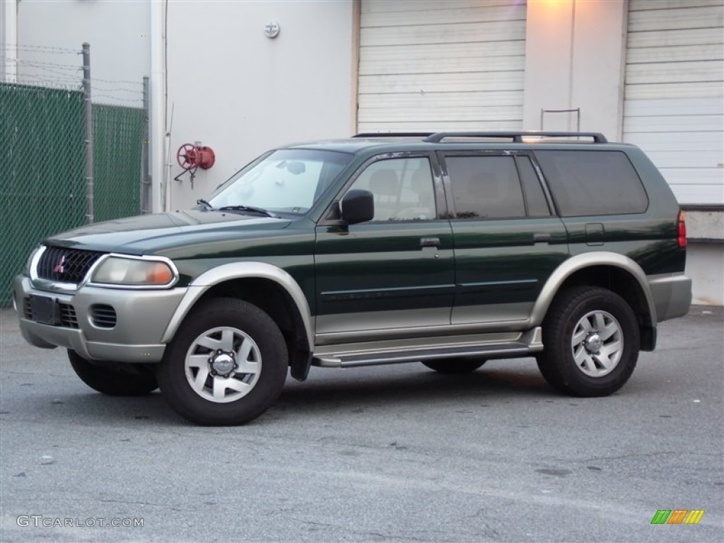 New Zealand Green Pearl 2001 Mitsubishi Montero Sport XLS 4x4 Exterior Photo #91332908