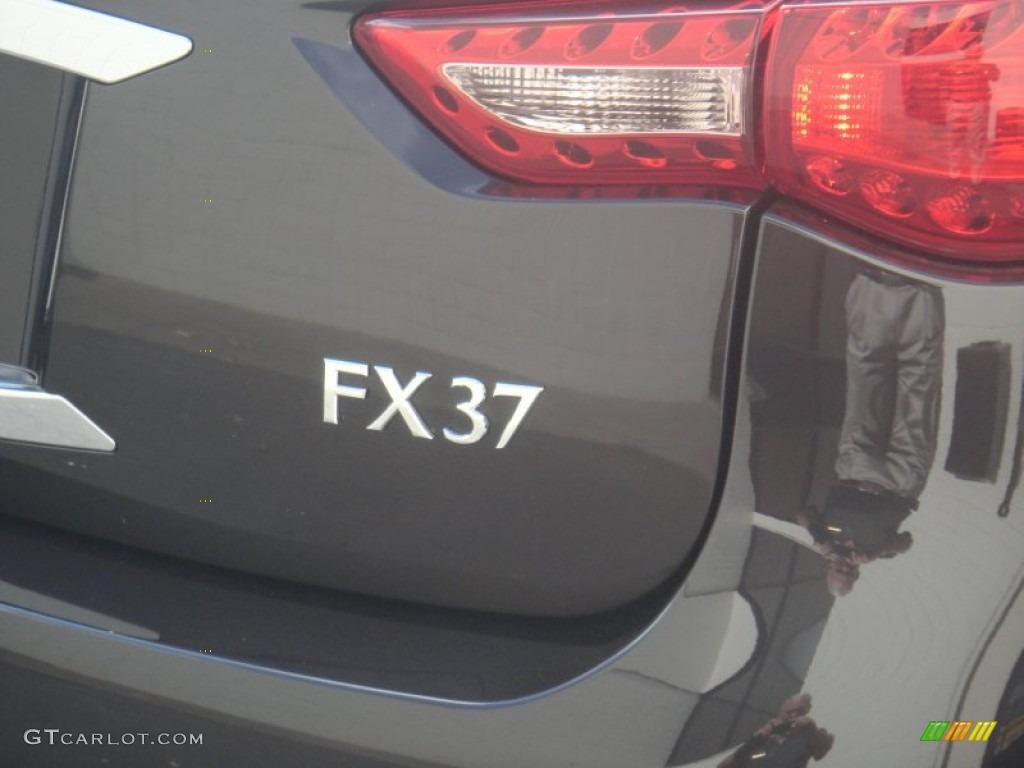 2013 FX 37 AWD - Midnight Mocha / Wheat photo #8