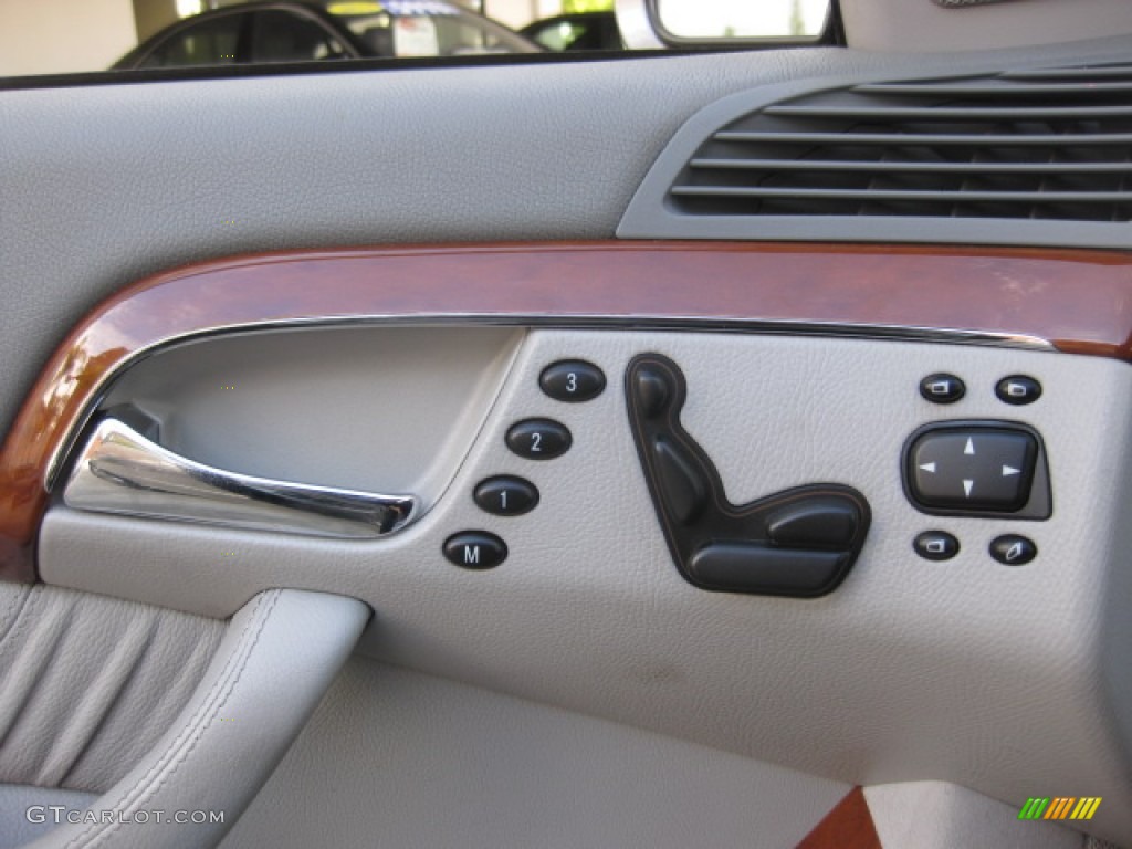 2003 S 430 Sedan - Tectite Grey Metallic / Java photo #7