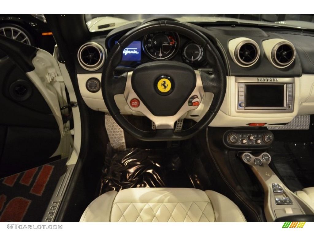 2010 Ferrari California Standard California Model Crema Dashboard Photo #91334785