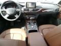 Nougat Brown Dashboard Photo for 2014 Audi A6 #91336936