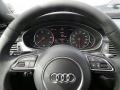 2014 Audi A6 Black Interior Steering Wheel Photo