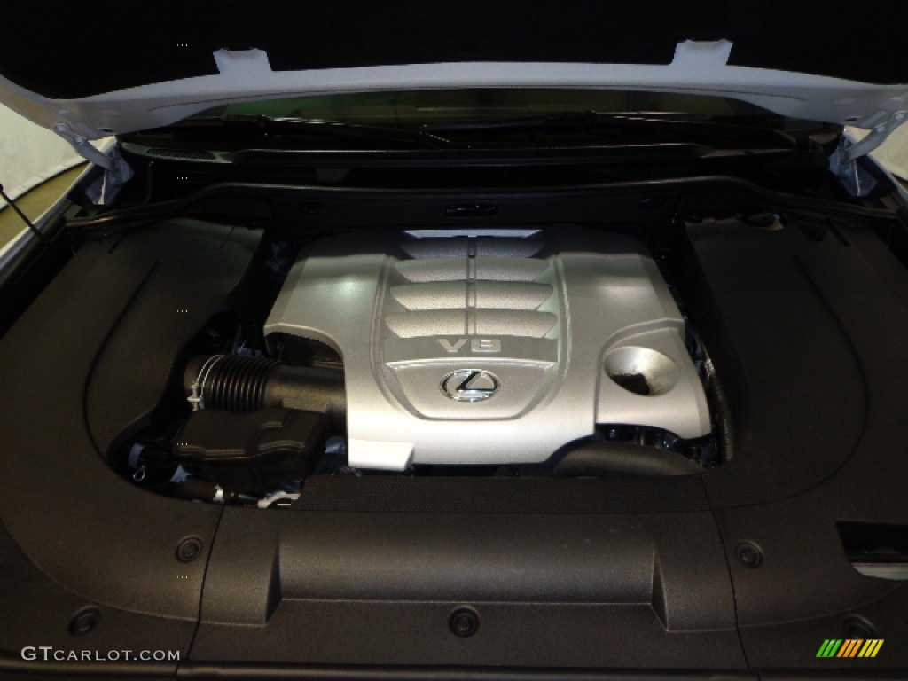 2013 LX 570 - Starfire White Pearl / Black/Mahogany Accents photo #21