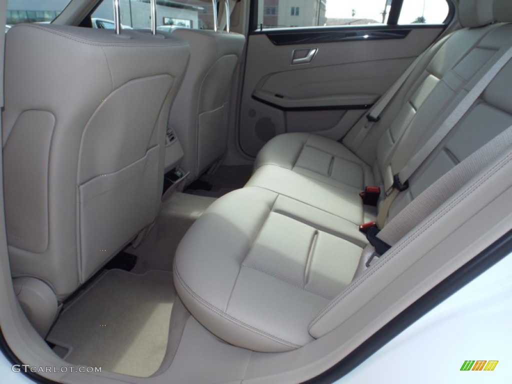 2014 E 350 Sport Sedan - Diamond White Metallic / Silk Beige/Espresso Brown photo #8