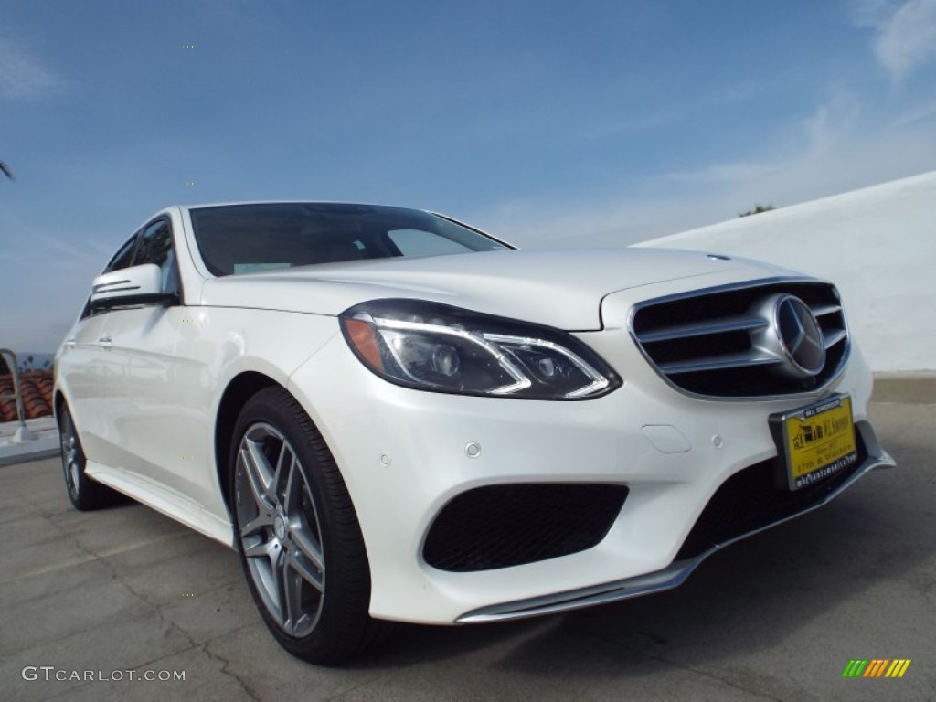 2014 E 350 Sport Sedan - Diamond White Metallic / Silk Beige/Espresso Brown photo #11