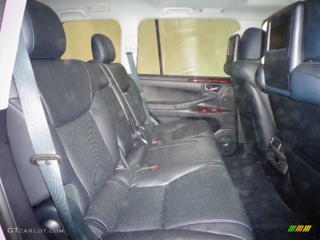 2013 LX 570 - Starfire White Pearl / Black/Mahogany Accents photo #35