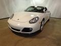 2011 Carrara White Porsche Cayman   photo #3