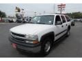 2002 Summit White Chevrolet Suburban 1500 LT  photo #3