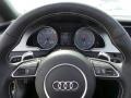 Black 2014 Audi S5 3.0T Premium Plus quattro Cabriolet Steering Wheel