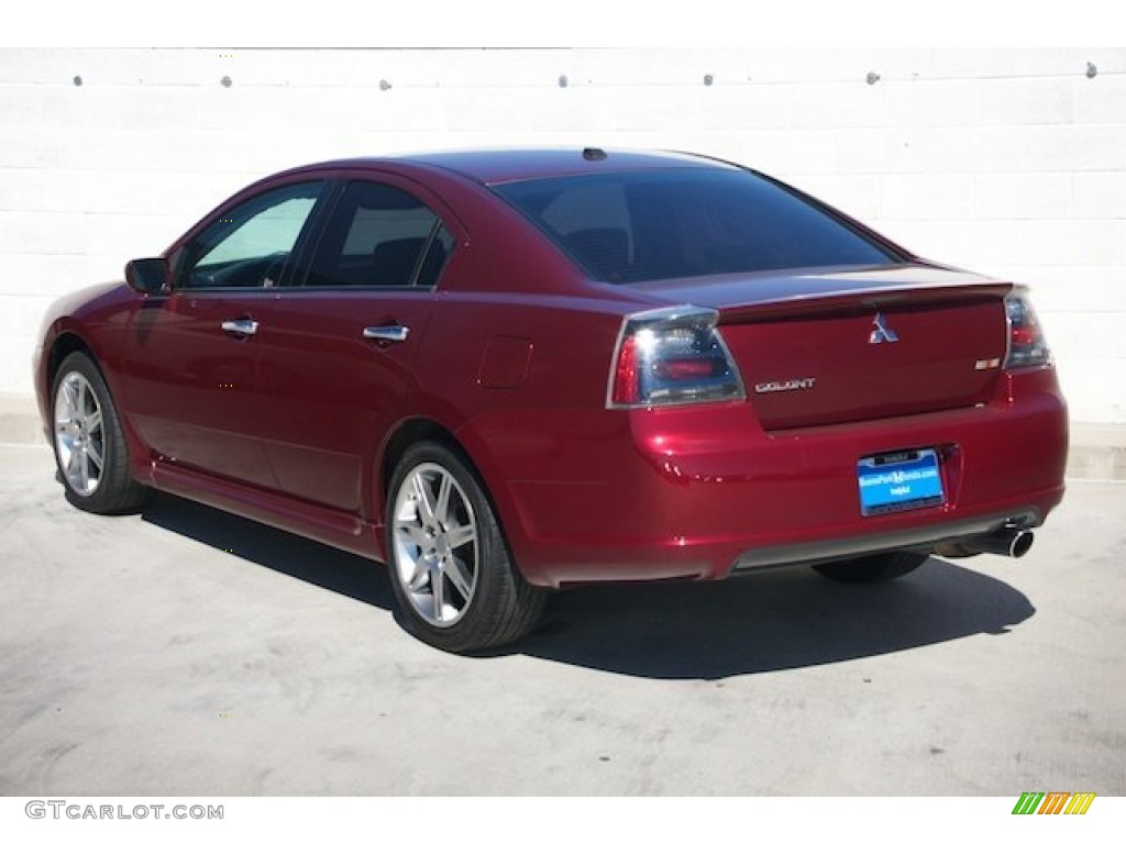 2007 Galant RALLIART - Ultra Red Pearl / Black photo #2
